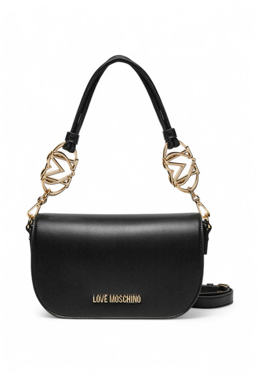 LOVE MOSCHINO Borsa a spalla Donna Nero JC4049PP1MLF0000-PE25