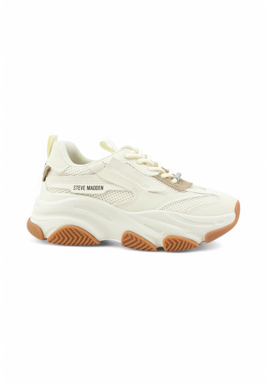 STEVE MADDEN Sneakers Donna Bianco Grigio SMPPOSSESSION-WHIGUM-PE25