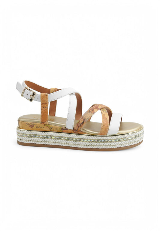 ALVIERO MARTINI Sandali Donna Beige Bianco 21820371-PE25-X013