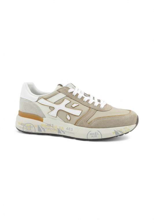 PREMIATA Sneakers Uomo Beige Grigio MICK-PE25-VAR 7213