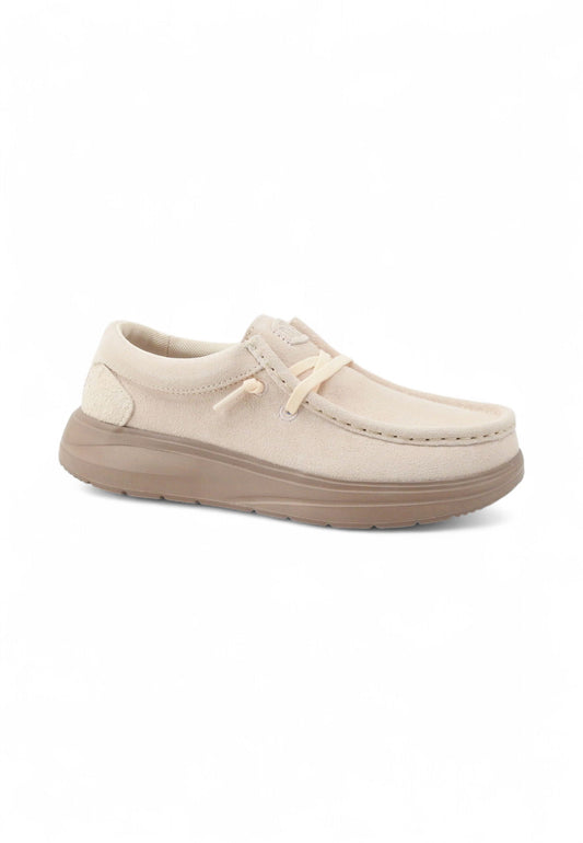 HEY DUDE Stringate Sportive Donna Beige HD.42641-PE25-684