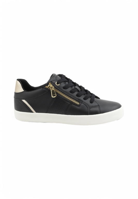 GEOX Sneakers Donna Nero Oro D366HE054AJ-PE25-C9258
