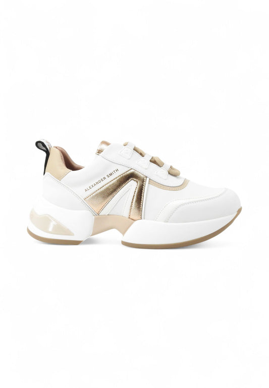 ALEXANDER SMITH Sneakers Donna Bianco Rosa ASBBMBW-1148-WCP-PE25