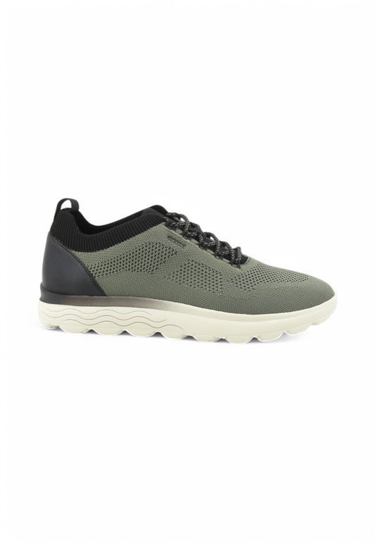 GEOX Sneakers Uomo Verde Nero U55BYE0009T-PE25-C0450