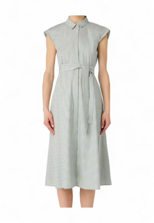 EMME MARELLA Abito Donna Bianco Verde PER245