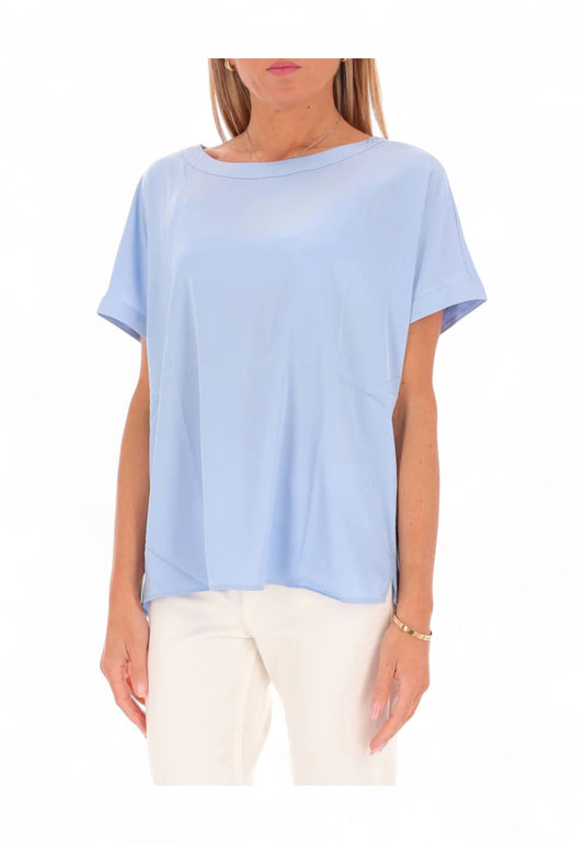 EMME MARELLA Blusa Donna Azzurro KLAUSEN-PE25-004