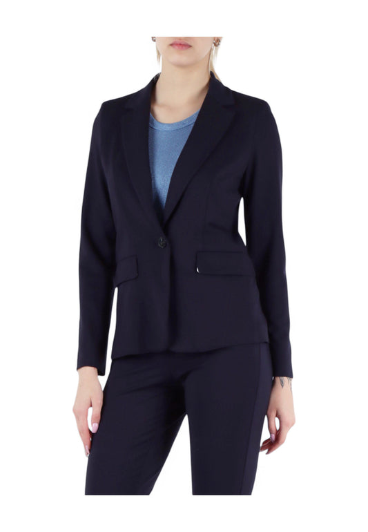 EMME MARELLA Giacca Blazer Donna Blu GAMMA-PE25-008