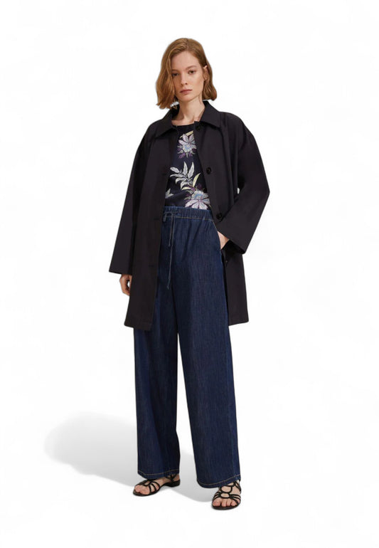 EMME MARELLA Pantaloni Donna Blu Denim FINGERE-PE25-001