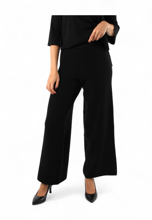 EMME MARELLA Pantaloni Palazzo Donna Blu PALACE-PE25-008