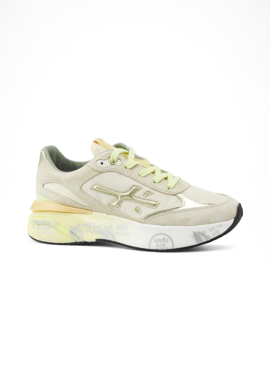 PEMIATA Sneakers Donna Beige Oro MOERUND-PE25-VAR 7466