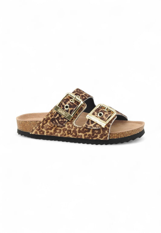 COLORS OF CALIFORNIA Ciabatte Donna Animalier HC.BIO502-PE25-LEO