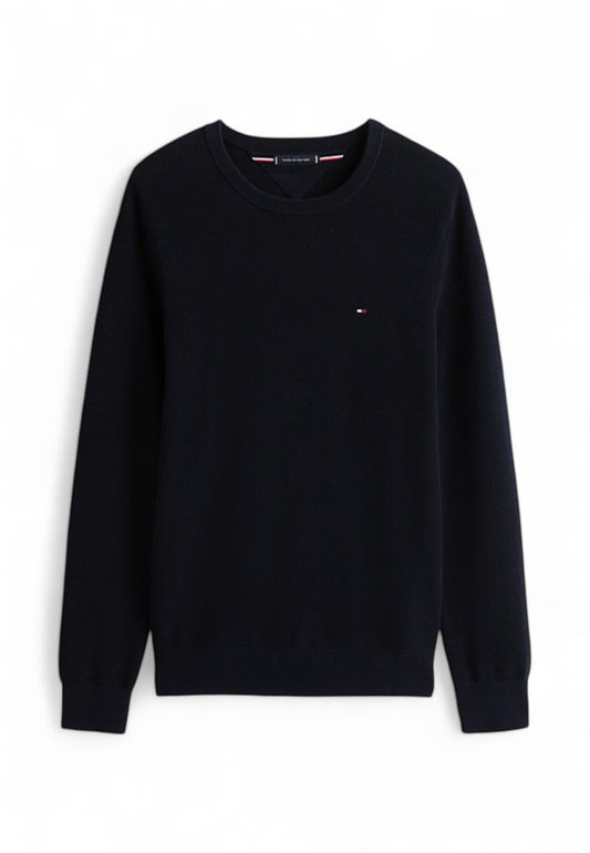 TOMMY HILFIGER Maglione Uomo Blu MW0MW36347DW5-PE25