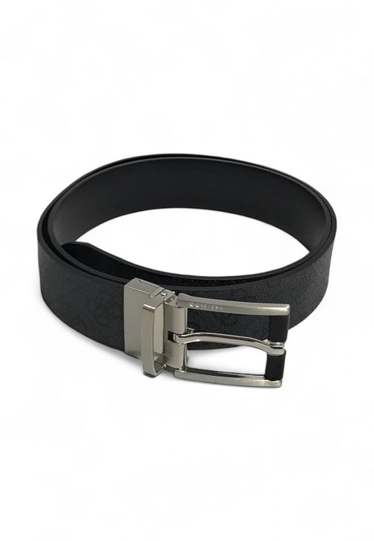 GUESS Cintura Uomo Reversibile Nero BMNULOP5135-PE25-BLA