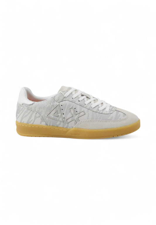 SUN68 Sneakers Donna Grigio Argento Z35229-PE25-01