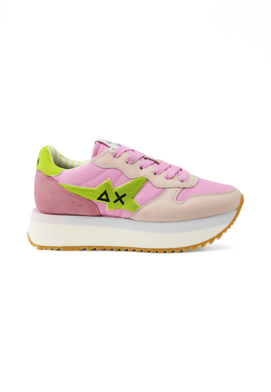 SUN68 Sneakers Donna Rosa Verde Z35215-PE25-04