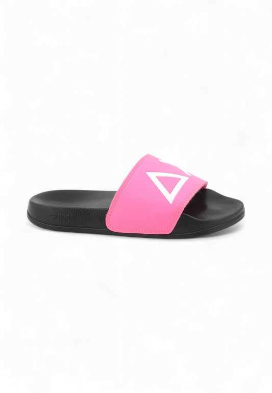 SUN68 Ciabatte Donna Nero Rosa X35201-PE25-1162
