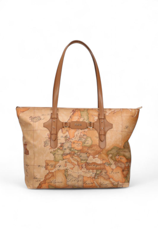 ALVIERO MARTINI Borsa Shopper Donna Beige Marrone LB97S578-PE25-0970