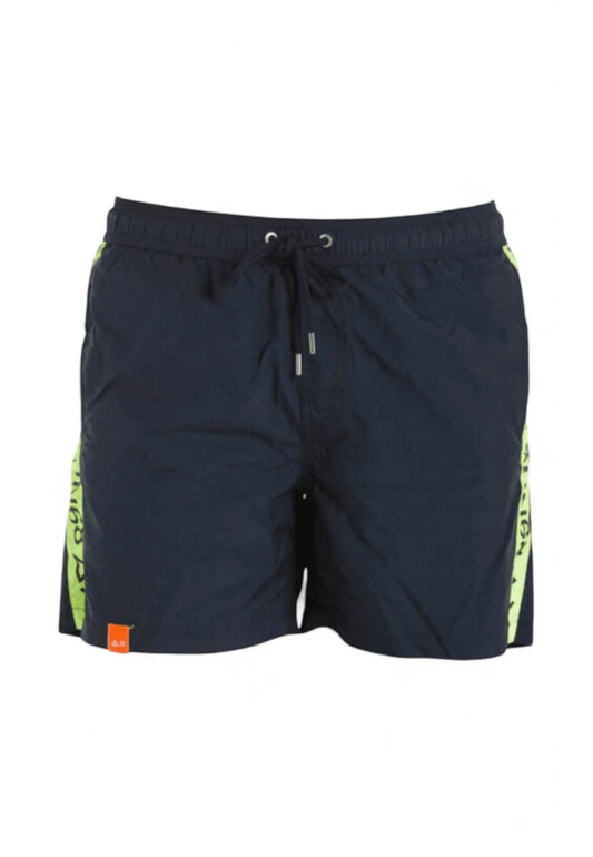 SUN68 Costume Uomo Blu Giallo H33109-PE25-07