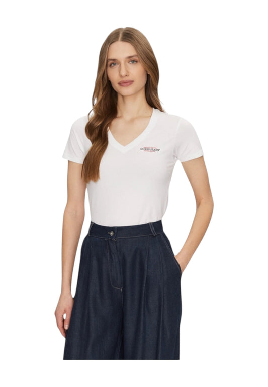 GUESS T-Shirt Donna Bianco W4YI23J1314-PE25-G011