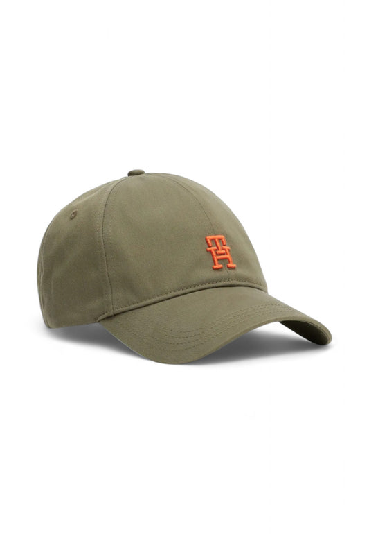 TOMMY HILFIGER Cappello Uomo Verde Arancione AM0AM13542-PLI-PE25