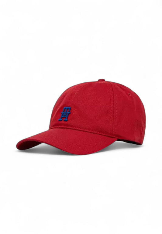 TOMMY HILFIGER Cappello Uomo Rosso Blu AM0AM13542-XLD-PE25