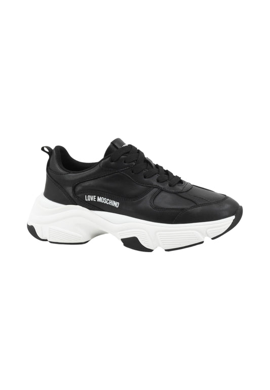 LOVE MOSCHINO Sneakers Donna Nero Bianco JA15246G1NIA0000-AI26