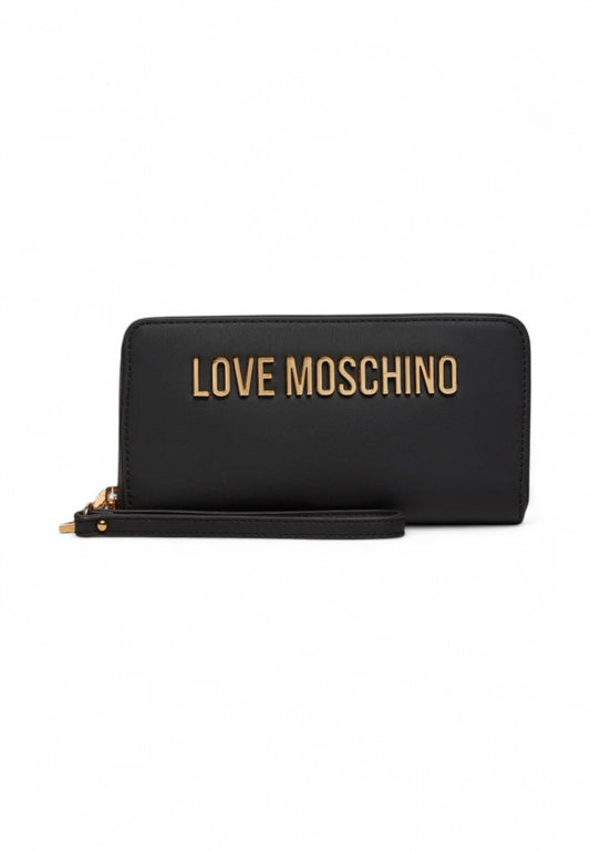 LOVE MOSCHINO Portafogli Donna Nero Oro JC5620PP1LKD0000-AI26