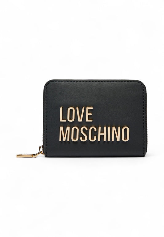 LOVE MOSCHINO Portafogli donna Nero Oro JC5613PP1LKD0000-AI26