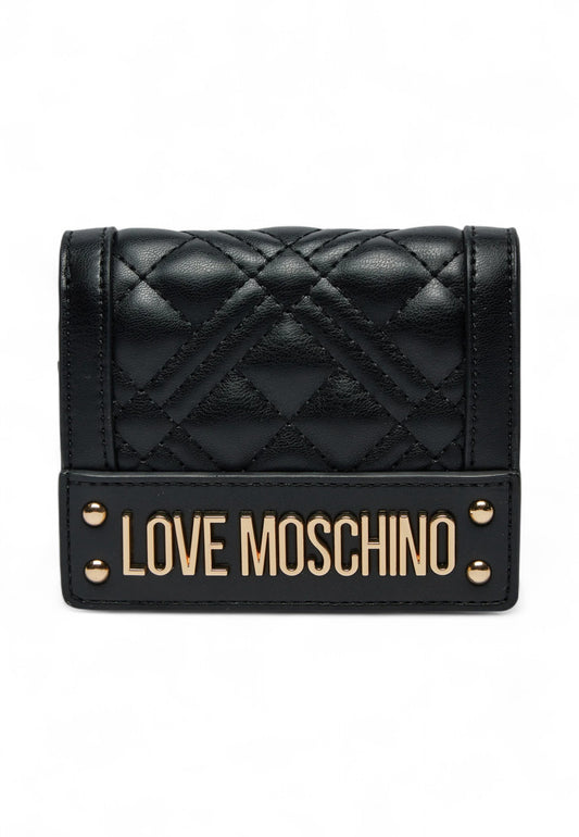 LOVE MOSCHINO Portafogli Donna Nero Oro JC5601PP1LLA0000-AI26