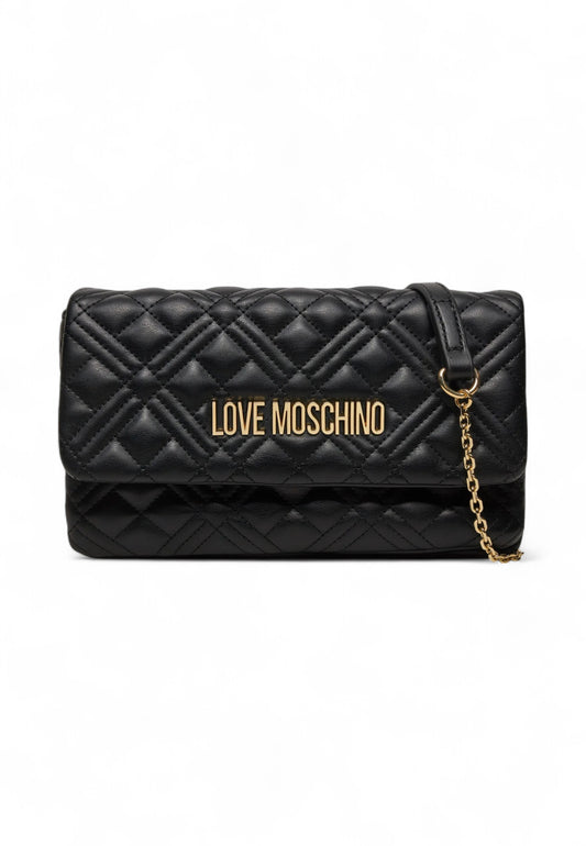 LOVE MOSCHINO Borsa Tracolla Donna Nero Oro JC4097PP1LLA0000-AI26