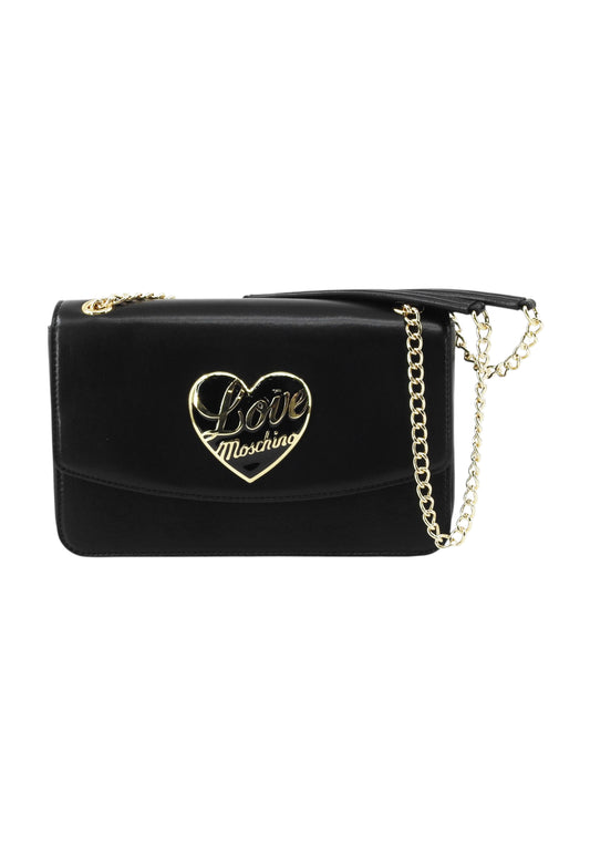 LOVE MOSCHINO Borsa A Spalla Donna Nero Oro JC4184PP1NLP000A-AI26