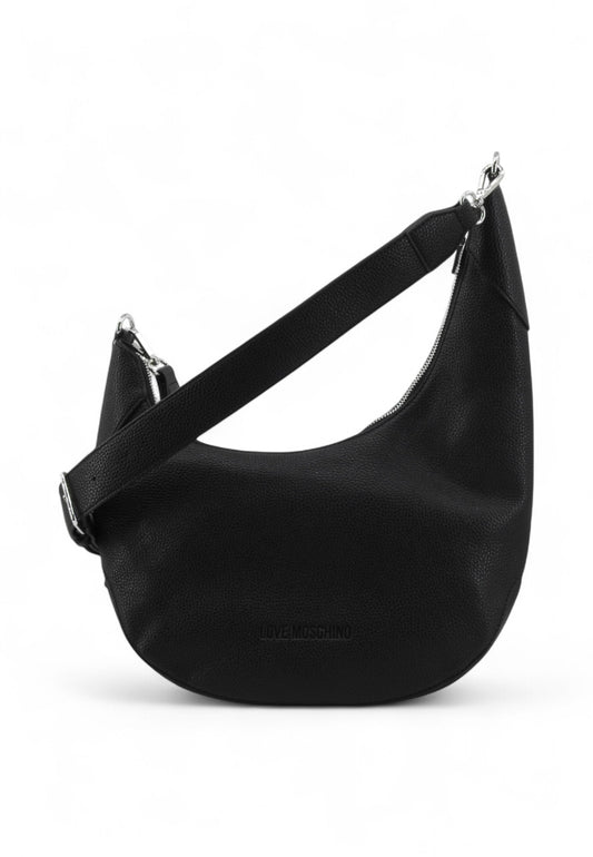 LOVE MOSCHINO Borsa A Spalla Donna Nero Argento JC4016PP1NLT000B-AI26