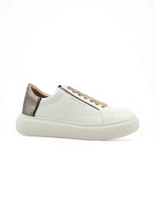 ALEXANDER SMITH Sneakers Donna Bianco Marrone SXBCPRW-7604-FBZ-AI26