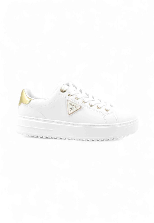 GUESS Sneakers Donna Bianco Oro FLJD12LEA12-AI26-WHIGO