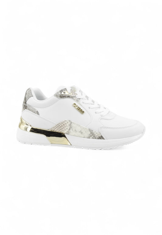 GUESS Sneakers Donna Bianco Animalier FLTM15ELE12-AI26-WHITE