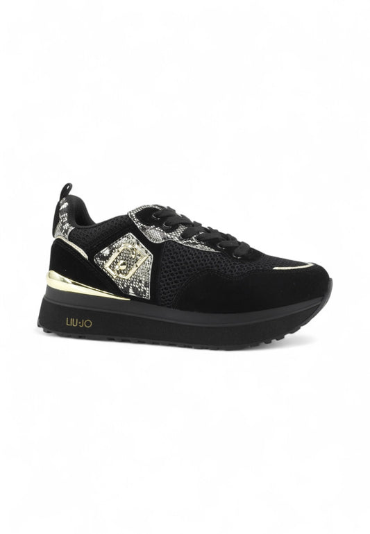 LIU JO Sneakers Donna Nero Animalier BF5009PX68422222-AI26
