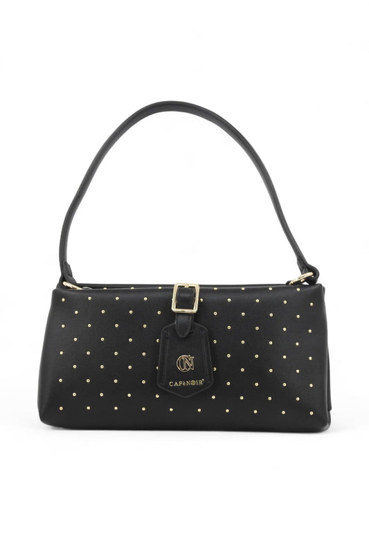 CAFE NOIR Borsa A Spalla Donna Nero Borchie C3MB0910-AI26-N001