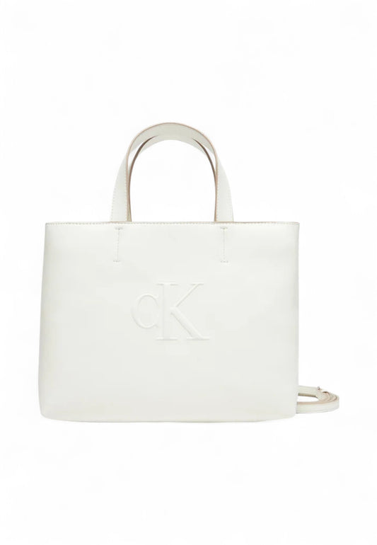 CALVIN KLEIN Borsa Shopper Donna Bianco LV04K3111G-AI26-UB1