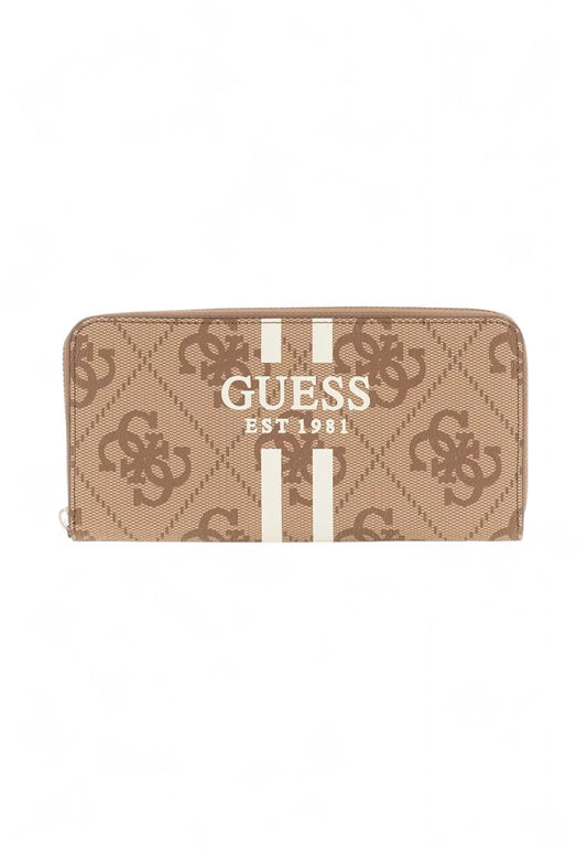 GUESS Portafogli Donna Marrone Bianco SWOS7459146-AI26-LTL