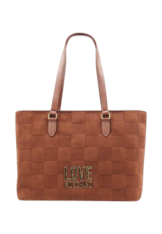 LOVE MOSCHINO Borsa Shopper Donna Marrone JC4123PP0NKB120A-AI26