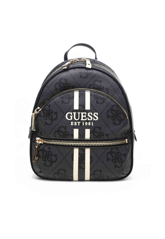 GUESS Zaino Donna Nero Beige HWOS7118320-AI26-CLO