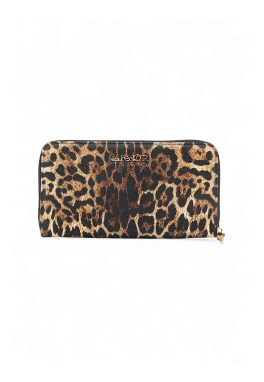 CAFE NOIR Portafogli Donna Animalier Nero Marrone C4AY0906-AI26-N079