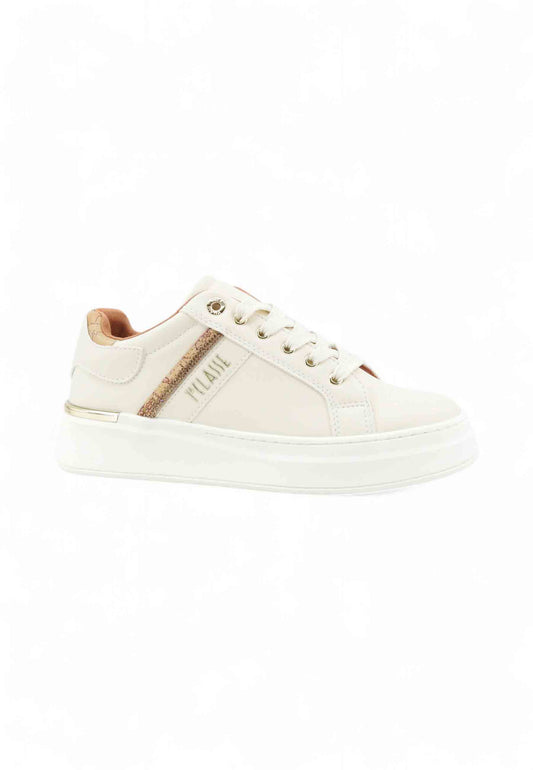ALVIERO MARTINI Sneakers Donna Bianco Beige Strass 22660289-AI26-A630