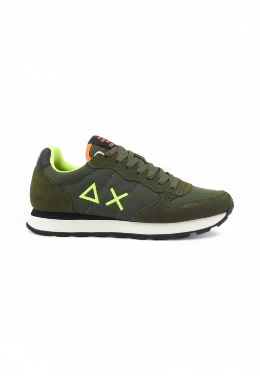 SUN68 Sneakers Uomo Verde Giallo Z45102-AI26-74