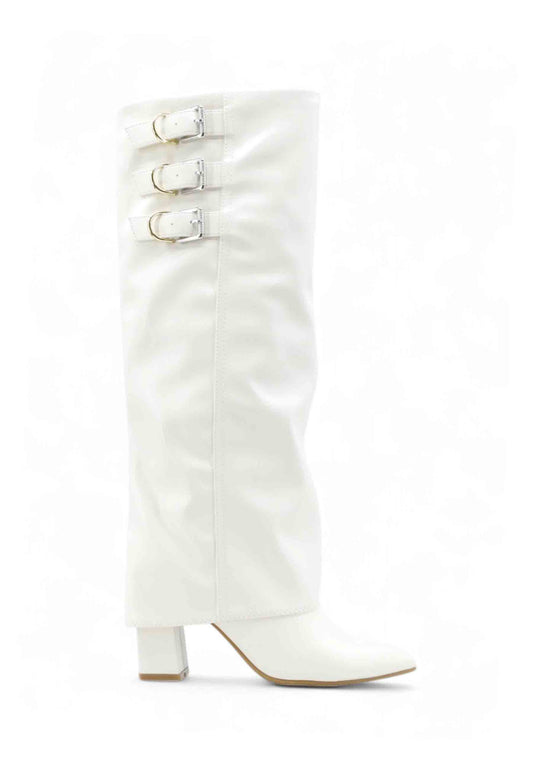 GUESS Stivali Donna Bianco FLFGARELE11-AI26-IVORY