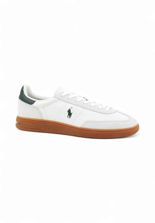 POLO RALPH LAUREN Sneakers Uomo Bianco Verde 809973701006-AI26