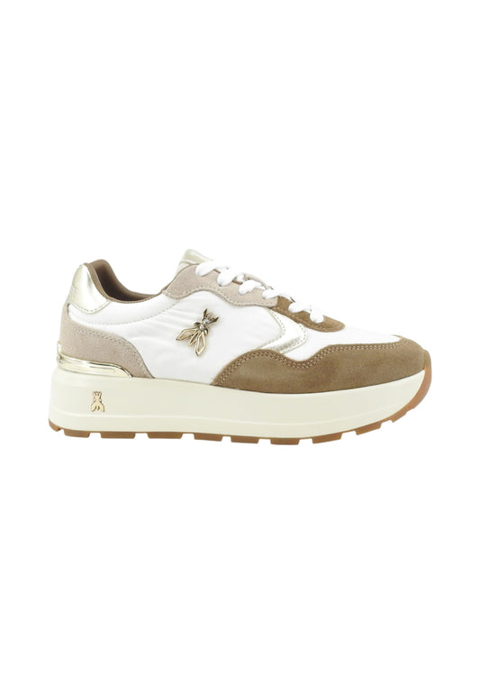 PATRIZIA PEPE Sneakers Donna Marrone Beige Bianco PJ919.24-AI26