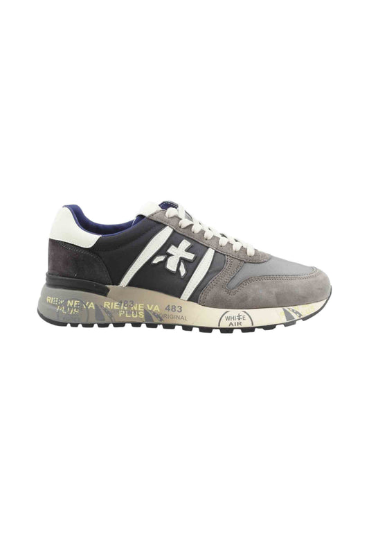 PREMIATA Sneakers Uomo Grigio Blu LANDER-AI26-VAR 6906