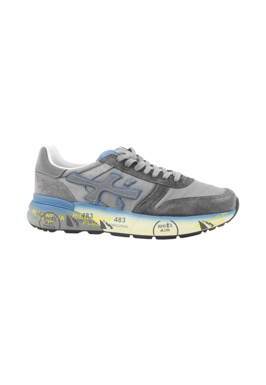PREMIATA Sneakers Uomo Grigio Azzurro MICK-AI26-VAR 7865