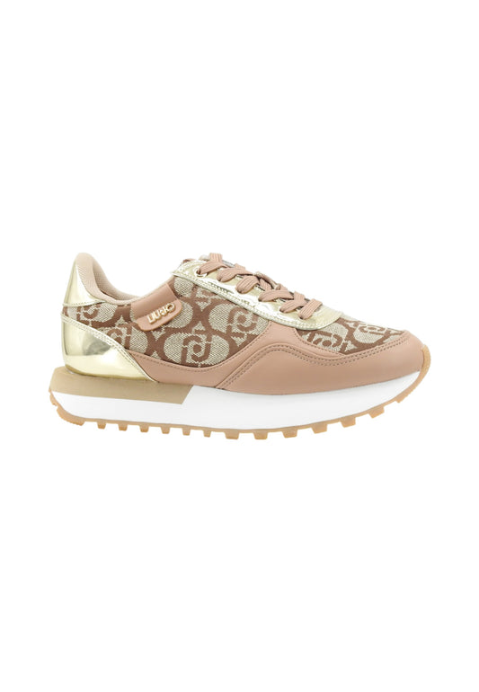 LIU JO Sneakers Donna Rosa Beige Oro BF5057EX322S3908-AI26